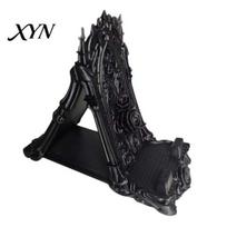 Gothic Rose Church Desk Phone Stand 3D Printed Stand, Vintage Carved Desktop Personalized Carving Sculpture Holder, Dark Aesthetic Decor Figurine for juoda