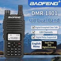 BAOFENG DM1801 Dual Slot DMR Digital & Analog Handheld Walkie Talkie, Professional Ham Outdoor Two Way Radio EURO