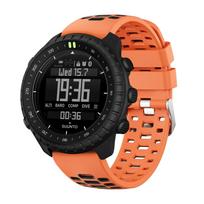 SUUNTO Core 2 silikoninė laikrodžio apyrankė, atspari vandeniui ir prakaitui, sportinė juosta, lauko nardymo, fitneso keičiama apyrankė for SUUNTO Core2 orange