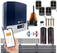Nöckel Dp1000 Stumdomų vartų pavaros komplektas 1000Kg Wifi Bluetooth 4X Nuotolinio valdymo pultas Lempa Fotoelementas 5X Juostelė