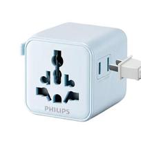 Philips Global Universal Travel Adapter Side Socket, Without USB Ports (1013 Upgraded Model)