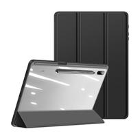 Tablet Case Tab S12 Plus S6 Lite A9 S7 FE Shockproof Acrylic Cover With Stand Magnetic Folio Tri-fold Samsung Tab A11 Plus, A9 Plus No S Pen
