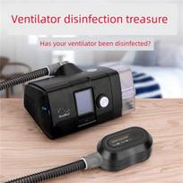 Breathing Machine Disinfection Device Ozone Sterilizer Portable Rechargeable Dual-Mode Mini Household Small Disinfection Device Black gray