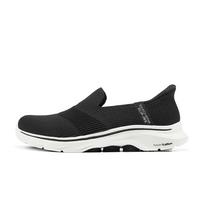 Skechers Go Walk 7 Versatile Comfortable Shock Absorbing Low Top Casual Shoes Women sneakers Black 125258-BKW 39 black