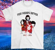 VTG Ten Years After Band 1967-1974 White S to 5XL Classic Shirt SN701 Unisex T-Shirt XXXL blue