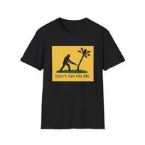 Don't Spy On Me T-Shirt, Anti Flock AI Camera, Anti Mass Surveillance M yellow