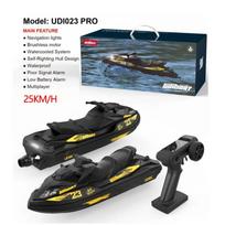 UDI023 RC Greitaeigė Valtis 2.4G Purškimo Jet RC Valtis Nuotolinio Valdymo Laivas Vandeniui Atsparus Savarankiškai Atsistojantis LED Žibintai RTR Didelio Greičio Modeliai Žaislai gray