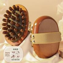 1Pc Body Anti Cellulite Brush Soothing Essential Oil Spa Air Cushion Massage Hair Comb Scalp Massage Brush Body Massager A1 black