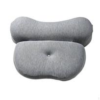Cervical Neck Pillow Contoured Support Foam Supportive for Side Sleepers, gray