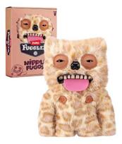 Fuggler Legitimate Lighthearted Bizarre Critter Snuggly Dolls Nipple Fuggs Nipple Contemporary Piece Fluffy Plushies For Adult Compilation 22CM beige