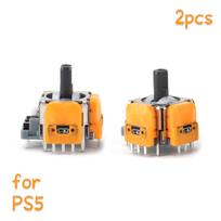 Replacement Hall Effect Joystick 3D Analog Joystick for PS5 PS4 Xbox One Series Controller ThumbStick Repair Parts Accessories orange
