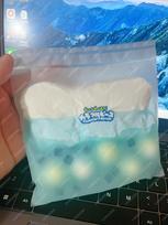 Crispy Squishy Pouch Handmade Crispy Pouch Crackling Wax Balls Squeeze Bag Stress Relief Asmr Pop Sound Fidget Toys For Adults white