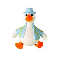 Vent Duck Shape Slow Rising Squeeze Cartoon Rebound Ball Slow Rebound Animal Tpr Stress Relief Office Workers white