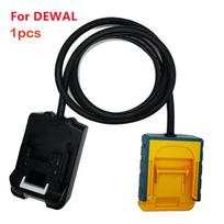 For Makita/Bosch /Milwaukee/DeWlt 18v lithium Batteries and tools Battery Extension Cord Hot EU plug Tool Suitable For DeWlt