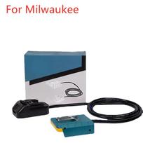 For Makita/Bosch /Milwaukee/DeWlt 18v lithium Batteries and tools Battery Extension Cord Hot EU plug Tool Suitable For Milwaukee