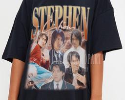 STEPHEN CHOW Shirt, Kung Fu Hustle, Kungfu Shaolin Tees, Shaolin Socceer Tees, Cheung Gong, King of Comedy Shirt, Boh lee chun, Police Shirt 100 brown