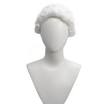 Men's White Colonial Judge Synthetic Wig for Halloween and Themed Parties gray