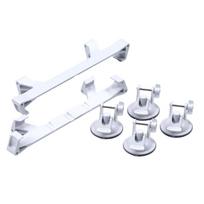 Suction Cup Car Mount for Mini Vibrations Proof Car Interior Sunroof Front & Rear Window Mount Car Mounting Kit 1 white