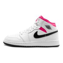 Jordan 1 Retro Mid GS Hyper Pink 555112-106 38.5 white