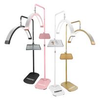 Fosoto FT-Y16 45W Multiple LED Half Moon Ring Light Rhinestone Lash Lamp for Makeup Tattoo Beauty Salon Photographic FT-Y16