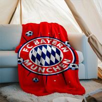 1 vnt. FC Bayern München spausdintas minkštas flanelinis pledas suaugusiųjų miegamajam, svetainei, sofai, stovyklavimui, kelionėms, gerbėjų dovanos, Kalėdinės dovanos 75x90cm