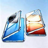 Dėklas Xiaomi 17T 15T Pro su dvipusiu grūdintu stiklu ir metaliniu rėmu, telefono apsaugos nuo smūgių, pilnas objektyvo apsaugos dangtelis for Xiaomi 17T Pro