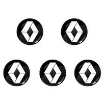 Automobilio nuotolinio valdymo pultelio lipdukas su logotipu Automobilio rakto lipdukas Renault Clio Laguna 2 Megane 2 3 Duster Logan Captur