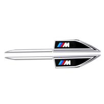 Car Body Protective Sticker Car Fender Side Blade Badge For BMW M Performance E46 E90 E60 F10 F30 E39 E36 F20 E87 G30 E92 E91 X5 juoda