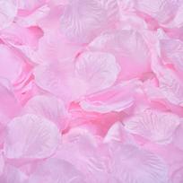 100 vnt. 20 stilių dirbtinių rožių žiedlapių spalvingi vestuviniai romantiški šilkiniai rožių žiedai jubiliejui 100pcs pink