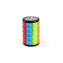 3-11Layers Corn Cube 3D Magic Tower Develop Intelligence Magic Cube Relieves Stress And Anxiety Decompression Toy For Kids Adult blue