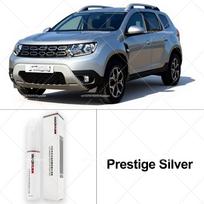For Dacia Duster Car Paint Touch Up Pen Restores Original Factory Paint Finish Enhances Gloss Covers Small Scratches Touchup Paint2 Prestige Silver gray