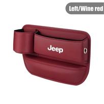 Daugiafunkcis odinis automobilio sėdynės tarpo organizatorius, skirtas Jeep Renegade Wrangler JK JL Grand Cherokee Compass Patriot, ertmės laikymo dėžutė