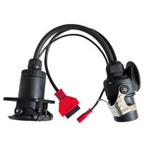 Trailer ABS/EBS OBD Diagnostic Cable for Bosch/Wabco Truck ISO7638 7PIN to OBD2 24V/12V Adapter for Autel/Autocom/LUANCH Scanner