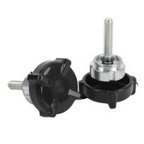 Pair of Handle Bar Clamp Screw M18 X 1.25 Handlebar Clamp Holder Screw for Z50 Z50A Monkey DAX CT70 Z50Z Mini Bike gray