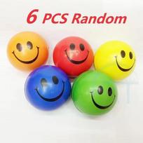 6 Pcs Toys Stress Ball Anxiety Relief For Boys Girls  Squeeze Ball That Relieves Stress Interesting Children Toys OneSize red