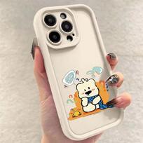 Case for Xiaomi Redmi Note 12 4G 13 11 10 13 Pro Plus 10 5G 12S 11S 10S Redmi 12 12C 13C 4G Case Couple Cute Cartoon Bear Cover Redmi Turbo 3 5G white