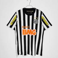 2012/13 m. sezonas Neymaras Nr. 11 Santos Bazilikos namų marškinėliai 1999-01 retro trumpomis rankovėmis futbolo marškinėliai M orange