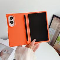 For Samsung Z Fold 8 Case Slim Matte Skin Feeling PC Case for Samsung Galaxy Z Fold 7 6 5 8 Ultra S Pen Holder and Pen Cover Galaxy Z Fold6