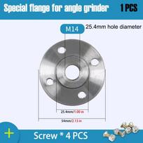 M10/M14/M16 Grinder Disc Backing Plate Metal Cutting Disc Flange  Angle Grinder Accessories M14-25.4mm