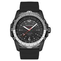 NORTH EDGE Solar Powered Watch for Men, No Replacement Needed, 50m Water Resistant, OutdoorMilitary Watch, Luminous Analog Watch, Durable Silicone gray