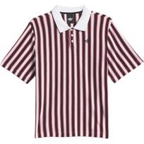 Adidas Originals laiski dryžuoti trumpomis rankovėmis polo marškinėliai Unisex viršutiniai drabužiai KD1164 L black