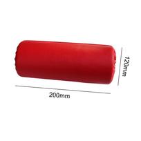 20 cm apvalus putplasčio vamzdelio apvalkalas svorio suoliuko atramai raudona