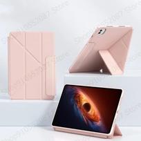 Funda For Honor Magic Pad 4 Case 12.3 inch Smart Fold PU Leather Stand Tablet Cover For Honor Magicpad 4 12.3 2026 Case Coque MagicPad 4 12.3 inch rožinė