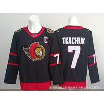 Mens Ice Hockey Jersey Ottawa Senators 18 7 Embroidered Team Uniform Adult Winter Sports Large