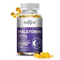 Balincer Melatonin Capsules,120 Capsules,Promotes Sound Natural Sleep