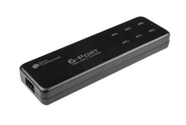Good Connections Good Connection 120W 6-Port USB-C PD Fast Charging Desktop Station, Black