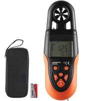 Anemometras, Bluetooth skaitmeninis rankinis, 19.1x6.7x4.3 cm, juodas, vėjo greičio matuoklis