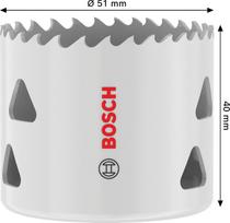 Bimetalinė gręžimo karūna BOSCH, 51 mm