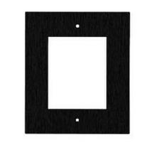 2N EntryCom IP Verso Priedas – Flush Mount Frame – 1 Module – Juodas