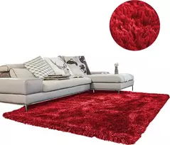 Kilimas Shaggy 200x300, raudonas